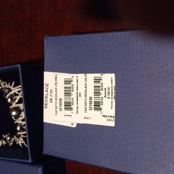 Swarovski necklace unique multi stone and crystal pearls brand new - Picture 4 of 5